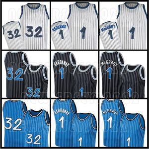 Shaquille 32 Maglia da basket Penny 1 Hardaway Tracy 1 McGrady Jonathan 1 Isaac Retro Magics Maglia Orlandos Uomo