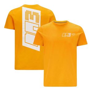 F1-Teamuniform Rundhals-Fahrer-T-Shirt Herren-Rennanzug Sommer Kurzarm-Schnelltrocknungsoberteil kann individuell angepasst werden