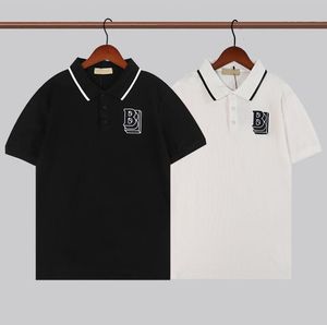 Tasarımcı Polo Gömlek T shirt Harfler Nakış polo Erkek Kısa Kollu Sokak Modası At lüks T-shirt Boyut M-2XL