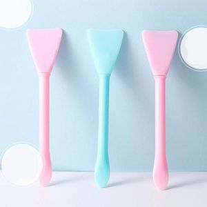 Makeup Brushes 1pc Double Head Silicone Mask Brush Foundation Soft Diy Mud Applicator Tools Beauty Face Skin Caremakeup