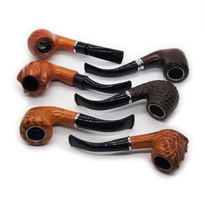 2023 Lacquer wood pipe resin set portable filter pipe 6 a gift box