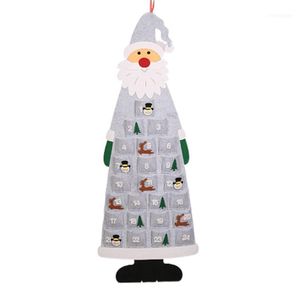 Christmas Decorations Decoration Felt Tree Ornaments 2022 Creative Calendar Fun Children Gifts Year