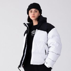 Män kvinnor hoodie jackor kappa parkas vinterjacka överrock ner ytterkläder kausal hip hop streetwear