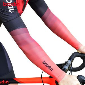 Boodun Cycling Ice Fabric Bieganie ramion Camping Bermerze Ramię koszykówka Ramię sporne rękawy sportowe letni sprzęt bezpieczeństwa