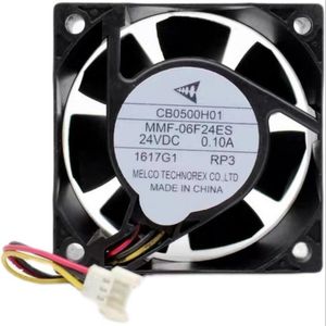 Большой новый продажи Mitsubishi Inverter Fan Fan CA1638H01 MMF-06F24ES-RP1 24V 0,10A 60*60*25 мм вентилятора