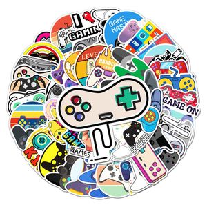 10 50st Vintage Video Game Stickers för bärbar dator Skateboard Motor Bike Car Kyl Guitar Waterproof Sticker Pack Classic Toys 220716