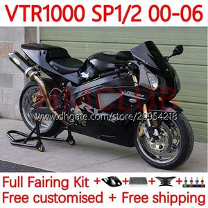 Karosserie-Kit für HONDA VTR1000 RC51 SP1 SP2 RTV1000 2000-2006 Karosserien 110Nr