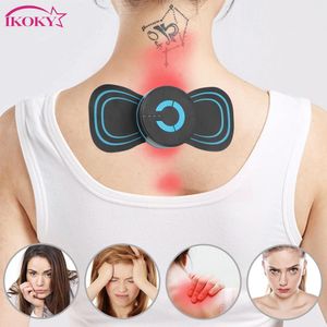 Nippelklitor Massage Penis Fysioterapi Patch Electric Shock Pad 6 Modes Vuxen Game Sexiga leksaker för kvinnliga produkter