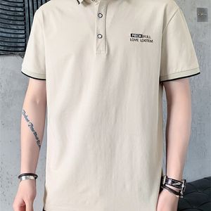 Plus Size Summer Classic Polo Shirts For Men Short Sleeve Solid Cotton Tops Tees Male Slim Fit Polo Shirt 6XL 7XL 8XL 220623