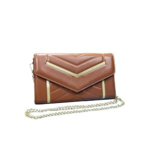 Lüks tasarımcı moda kadın çanta çantalar çanta deri omuz çapraz çantalar çanta çanta debriyaj metal logo bayanlar zinciri küçük cüzdanlar messenger 719