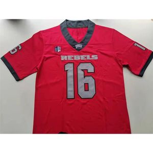 Chen37 rare Football Jersey Men Youth women Vintage UNLV Rebels 16 Tate Martell High School JERSEYS Size S-5XL custom any name or number