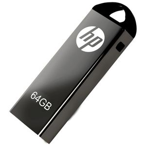 Consegna DHL 8G / 16GB / 32GB / 64GB / 128GB / 256GB HP v220w Portachiavi in metallo USB flash drive / Pendrive con capacità effettiva / Memory stick USB 2.0 di alta qualità