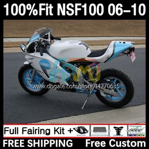 Формирование плесени стекловолокна для Honda NSF-100 NSF 100 Bodywork 10dh.75 NSF100 06 07 08 09 10 NS-F100 2006 2007 2009 2000 2010 Глаковая раска