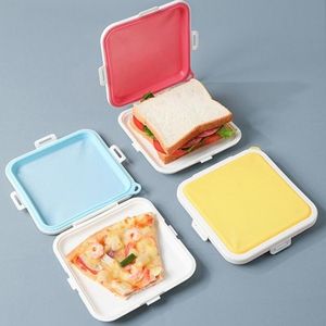 Dinnerware Sets Bento Lunch Box Grade Heat Resistant Plastic BPA Free Sandwich Storage Container Tableware For Office SchoolDinnerware Dinne
