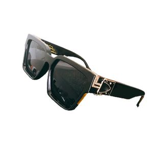 Óculos de Sol Clássico Retro Designer Moda Tendência Óculos de Sol Antirreflexo UV400 Casual Grandes Óculos Milionários Para Homens Mulheres Com