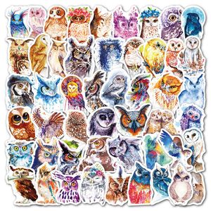 New Waterproof 10/30/50PCS Cute Animals Owl Graffiti Stickers Cartoon Decals Laptop Phone Guitar Travel Luggage Diary Aesthetic Sticker Kid Toy Car sticker