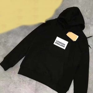 مناسب إلى 150 كجم من المصممين للنساء بالإضافة إلى حجم Terry Hoodies العلامات التجارية Man Sweatshirts Men's Luxurys Clothing Clothing Black White Long Sleeve Clother T Shirt B532847