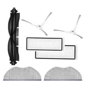 hepa filter central roll main side brush mop cloth rag for qihoo 360 s9 x90 robotic vacuum cleaner spare parts accessories216K