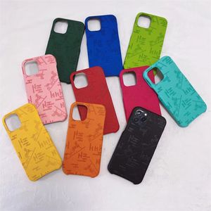 Custodie per telefoni di moda per iPhone 13 12 11 pro max XR Xsmax XS 8Plus Cover per cellulare con guscio rigido in pelle