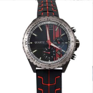 F1 sport herrklocka gummiband kronograf kvarts urverk klockor för män racing armbandsur montre de luxe Mode Lyxiga företag armbandsur