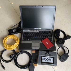 Diagnose Laptop Für Computer großhandel-ForbMW ICOM A2 B C IN1 Diagnose Codierungsprogrammierungstool mit gebrauchtem Second Hand Laptop D630 Computer G V GB SSD Expert Modus Automobilprogrammierer