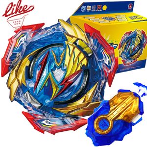 Laike DB B-193 Ultieme Valkyrie.lg.v'-9 Rubber Spinning Top B193 Bey مع مربع قاذفة مخصصة تعيين ألعاب للأطفال 220526