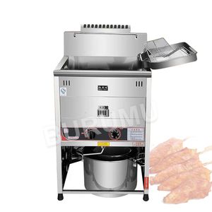 Electric Frying Machine Commercial Heating Tube Vertical Fryer Fried Chicken Stainless Steel Fryer