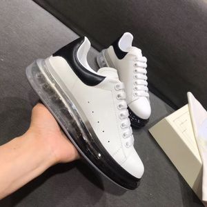 Fashion Clear Sole Multicolor Black Shiny White Outdoor Shoes Designer Women Leather Lace Up Platform Sneakers Luxury Velvet Suede With Original Box Size 36-45