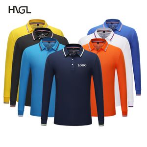 Men's Long Sleeve Polo Shirt Customized Women's Long Shirt Ladies Homme Breathable Casual Polo Shirts for Women 220608