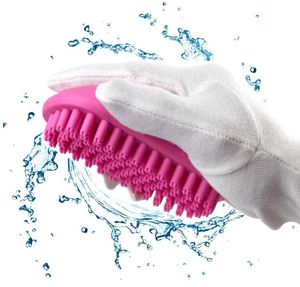 Cat Bath Massaging Dog Brush Great Grooming Comb for Massaging and Shampooing Dogs Cats Small Animals with Short or Long Hair