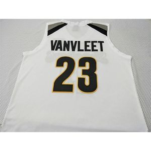 Chen37 Custom Men Youth Women Vintage Ita State Shockers Fred Vanvleet #23 Basketball Jersey Size S-5XL أو مخصص أي اسم أو قميص رقم