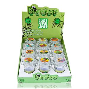 HoneyPuff Airtight Smell Proof Stash Garrafa de Metal Barra de Erva Selado 82ml Can Tea Jar Caixas de Armazenamento Portátil para Tobacco Pill Multi-Uso DHL