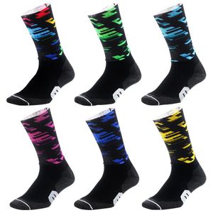 Sports Socks Professional Bike Team Aero Cycling sömlös anti Slip Sport Road Cykel utomhus racingkomprimeringssock