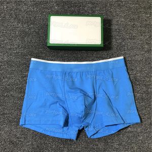 Marken Boxer für Männer Luxus Mens Unterhosen Atmungsaktive komfortable Baumwolle Boxer Shorts Designer Male Slip Unterwäsche