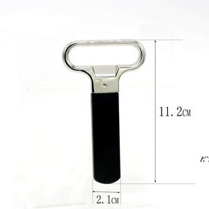 Two-prong Cork Puller Stainless Steel Wine Opener Professional Red Wine Champagne Wines Bottle Stopper Kitchen Tool Openers JLE14152