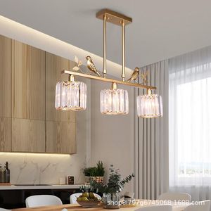 Pendant Lamps Modern Chandelier Sputnik Semi embedded Ceiling Lamp Brushed Antique Gold Lighting Crystal Nordic Home DecorationPendant