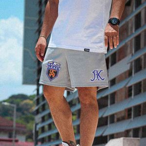 22 summer American fitness shorts men's sports mesh breathable casual running fast drying basketball pants trainingIOY9