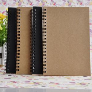 Kraft Paper Notepad Office Supplies High Quality Creative Sketchbook Graffiti Notepads Blank Notebook SN4326