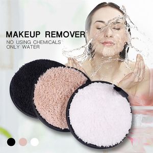 1pc Magical Soft Fiber Makeup Remover Puff Reusable Microfiber Cloth Pads Makeup Removing Towel Face Cleansing Tool245N on Sale