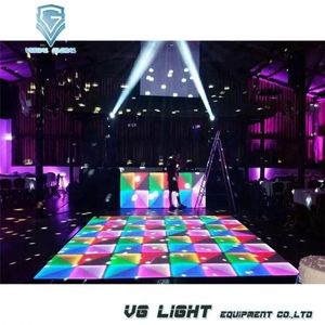 DMX Colorful Portable 100X100cm Dance Floor for Party Club