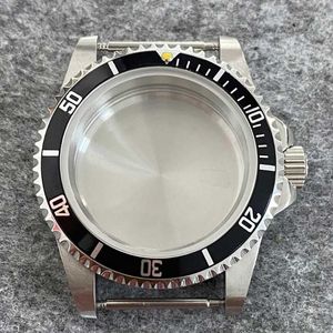 수리 도구 키트 NH35/NH36 Movement 용 39.5mm 레트로 스테인리스 스틸 시계 케이스 120 클릭 액세서리 리페어 HELE22