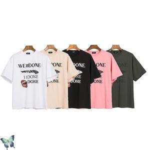 Summer WellDone Digital Printing Loose T-shirts We 11 Done T-shirt Men Women High Quality Casual T Shirt Variety of Colors 210420