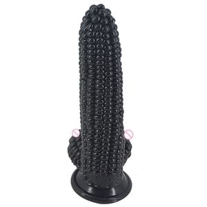 Realistyczny penis z przyssawką Corn Granular Dildo Sztuczny Dick Cock Toy Erotyczne Produkty erotyczne Masturbacja analna