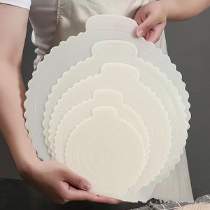Sieczenie bloków ciasta dolna pieczenie zagęszczona twarda plastikowa talerz