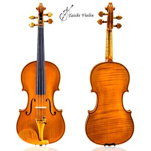 Master 4/4 Violine professionelle Violino hochwertige Fichte Ahorn Violine Fall, Bogen Musikinstrumente