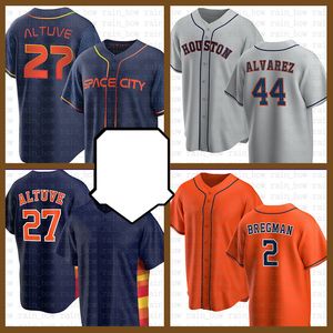 Jose Altuve Baseballtrikot Yordan Alvarez Craig Biggio Alex Bregman Nolan Ryan Jeff Bagwell Justin Verlander Carlos Correa Yuli Gurriel Jose Siri Tucker