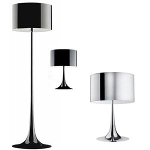 Vloerlampen dia.39cm H170 cm wit/zwart moderne smeedijzeren lamp woonkamer stand aluminium led licht kantoor slaapkamer huis FL-11