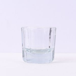 Glass Cup Drinkware Holder Equipment Nail Polish Tools Small Capacity Glass Cups E3
