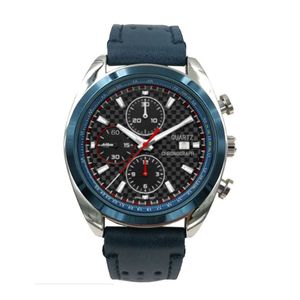 Ny herrsportklocka Chronograph Quartz Movement Watches For Men Business Casual Wristwatches Montre de Luxe Male Clock Designer Armwatch