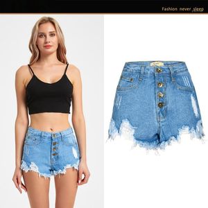 Ripped Micro Women's Jeans Shorts Tassels Sexy Summer Ladies Denim For Women Short Female Spodenki Damskie Girl